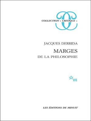 cover image of Marges &#8211; de la philosophie